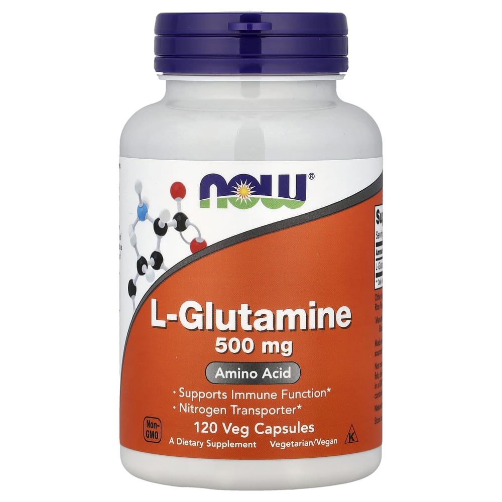 L-Glutamine, 500 mg, 120 Veg Capsules