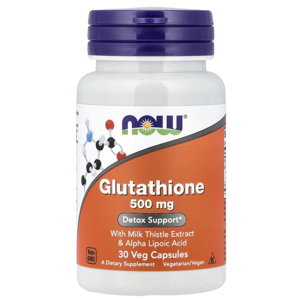 Glutathione With Milk Thistle Extract & Alpha Lipoic Acid, 30 Veg Capsules