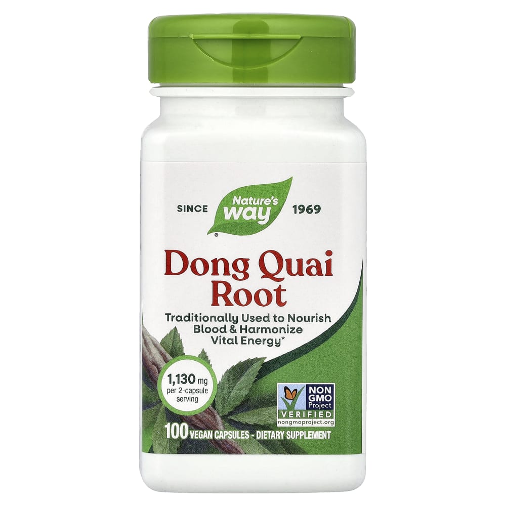 Dong Quai Root, 100 Vegan Capsules (565 mg per Capsule)