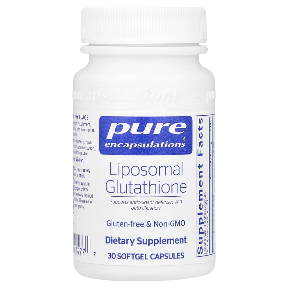 Liposomal Glutathione, 30 Softgel Capsules (375 mg per Softgel)