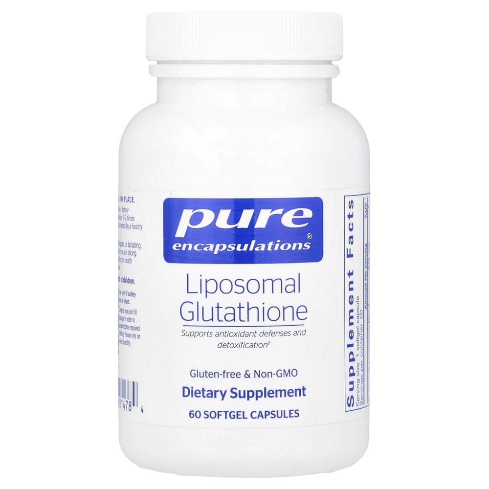 Liposomal Glutathione, 60 Softgel Capsules (375 mg per Softgel)