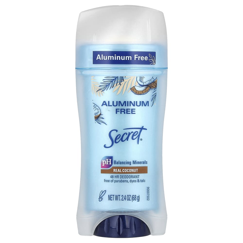 アルミニウム不使用、Deodorant、リアルココナッツ、68g