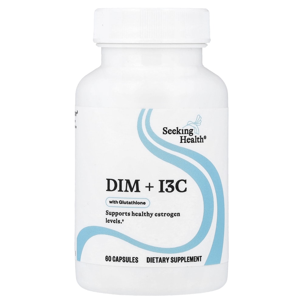 DIM + I3C with Glutathione, 60 Capsules