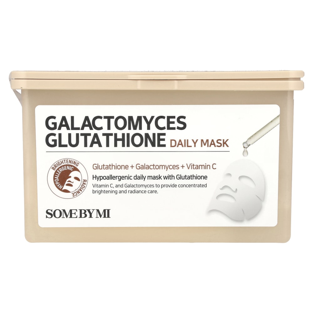 Mascarilla de belleza diaria con glutatión de Galactomyces, 30 láminas, 350 ml (11,83 oz. líq.)
