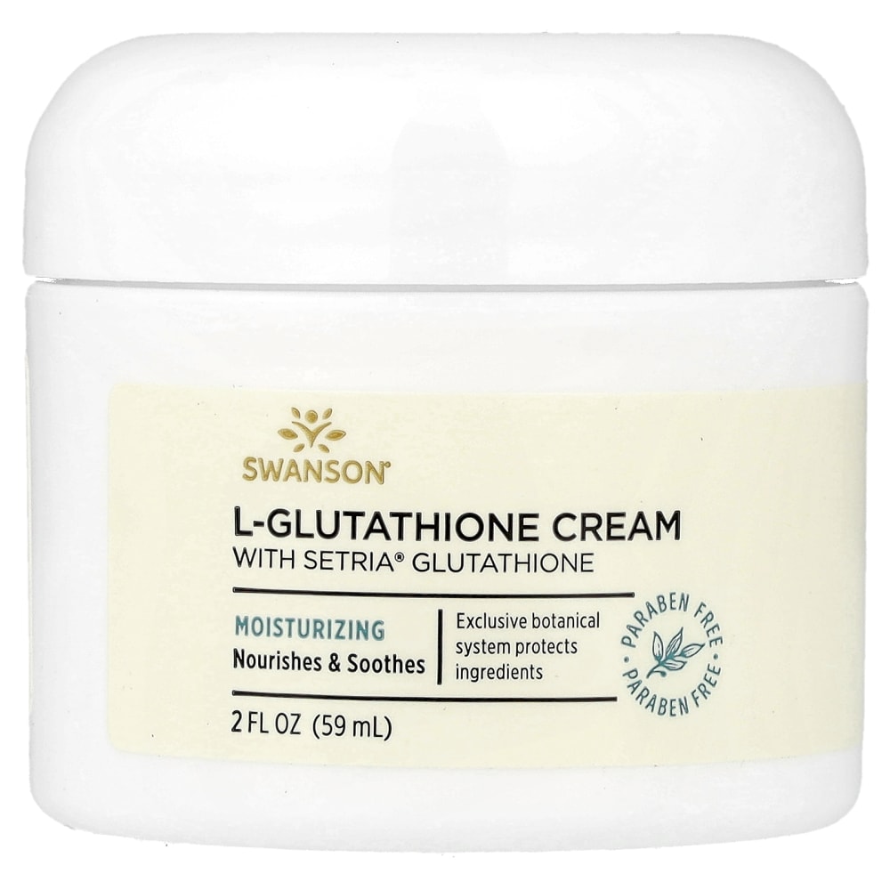 L-Glutathione Cream with Setria® Glutathione, 2 fl oz (59 ml)