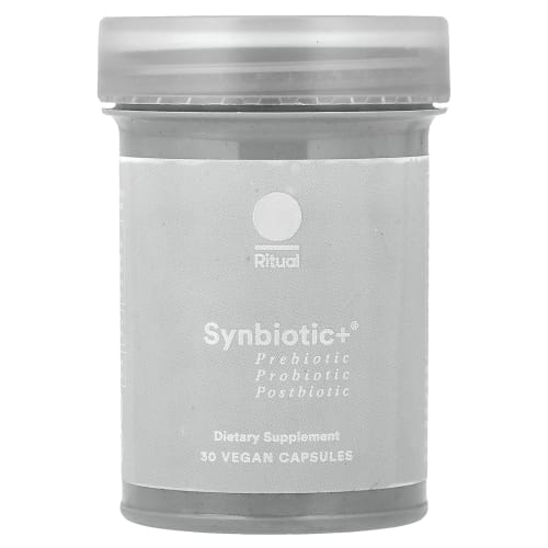 Ritual, Synbiotic+®, мята, 30 растительных капсул