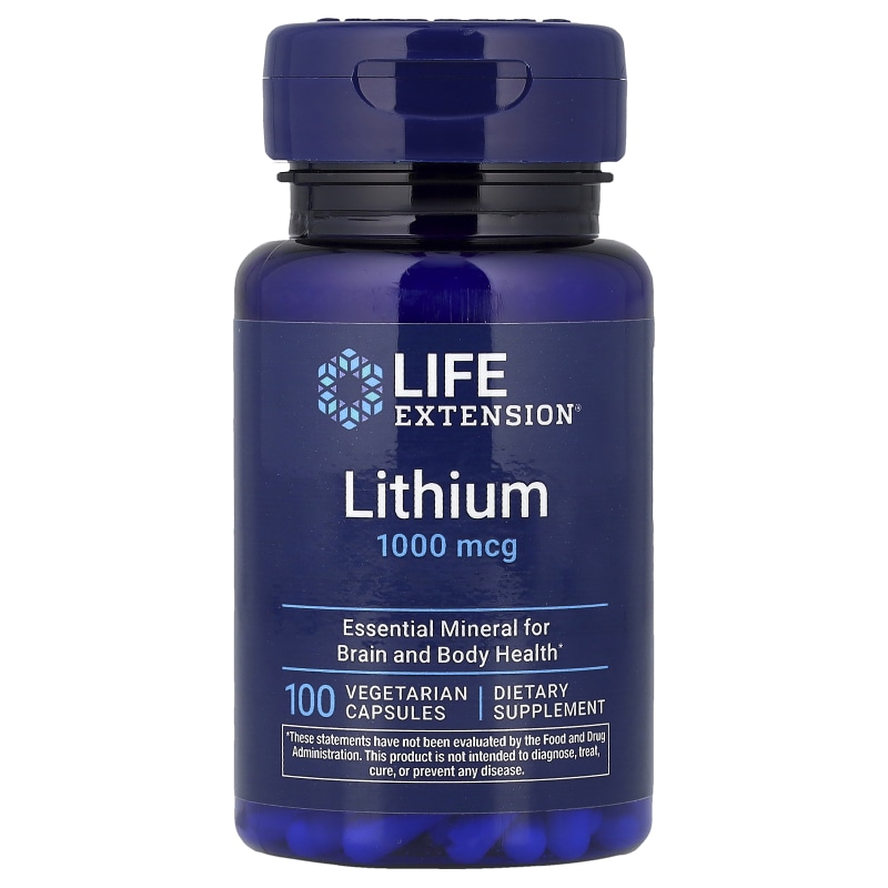 Lithium 1000mcg (1mg) 100カプセル