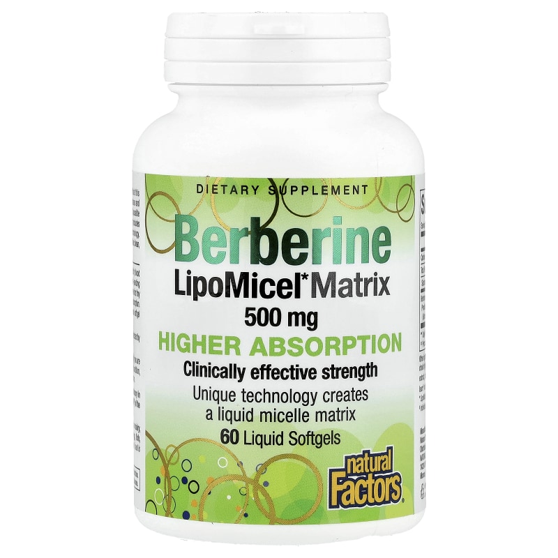ベルベリン LipoMicel（リポマイセル）マトリックス 500mg