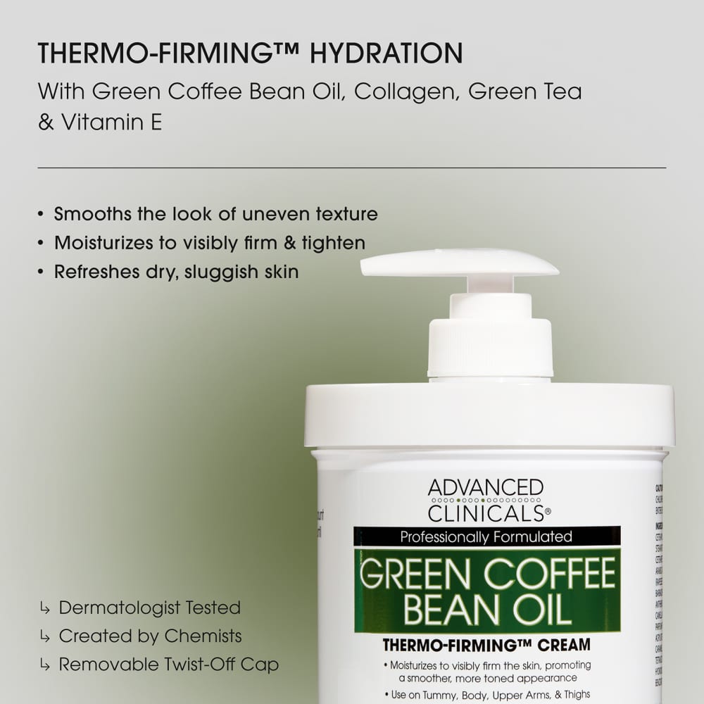 グリーンコーヒービーンオイル、Thermo-Firming™ Cream、454g