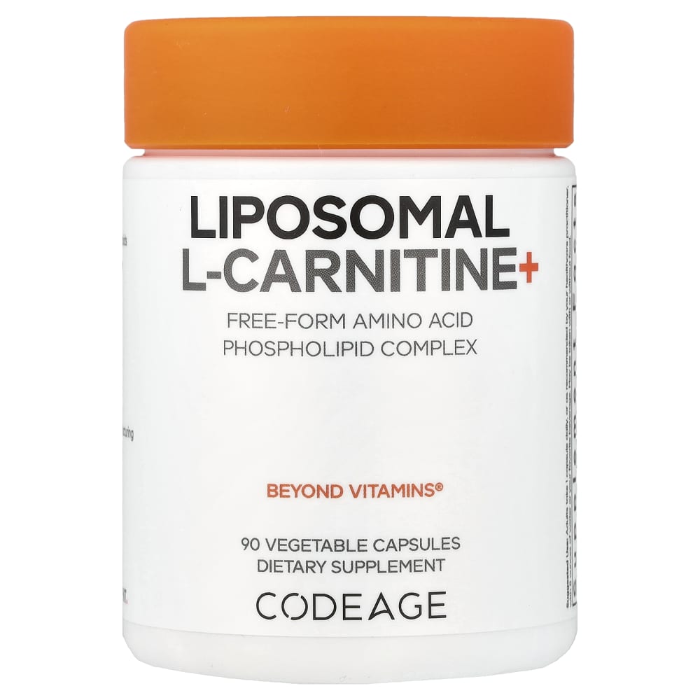 lipoamino and l carnitine Liposomal L-Carnitine+, 90 Vegetable Capsules (500 mg per Capsule) Body Protective Compound 157 مكمل لصحة المفاصل Size:Single Box 30s