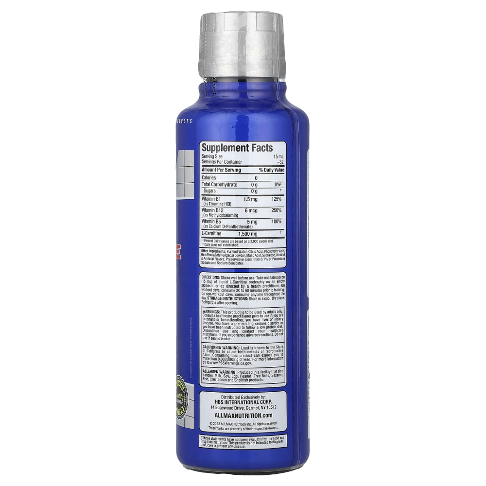 l carnitine liquid max muscle L-Carnitine 1500, Fruit Punch, 16 oz (473 ml) L-Carnitina 20% Ampolas – bronchitis Quantity:2 Months