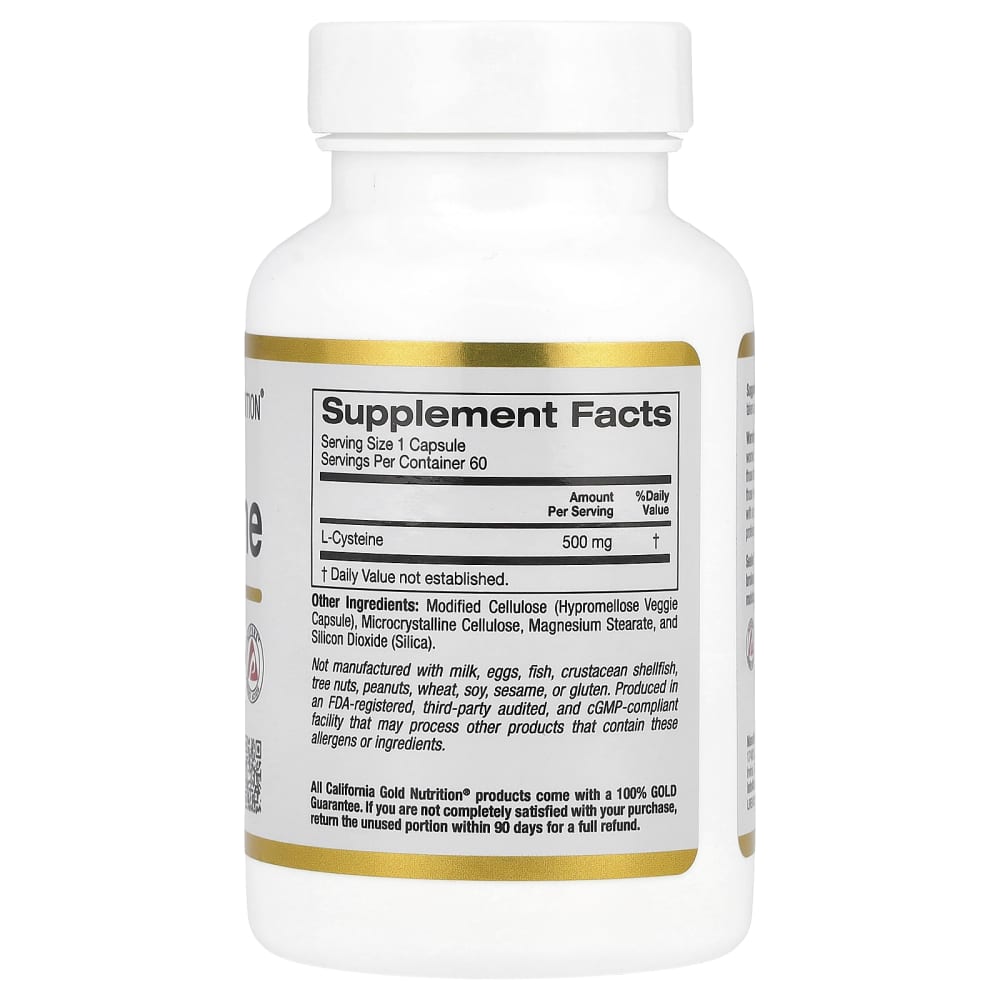 glutathione 500mg vitamin c 500mg l'cysteine L-Cysteine, AjiPure®, 500 mg, 60 Veggie Capsules What works for crepey ‘©ӑÓӒ��‘üÎ Multi Pack:Pack Of 12