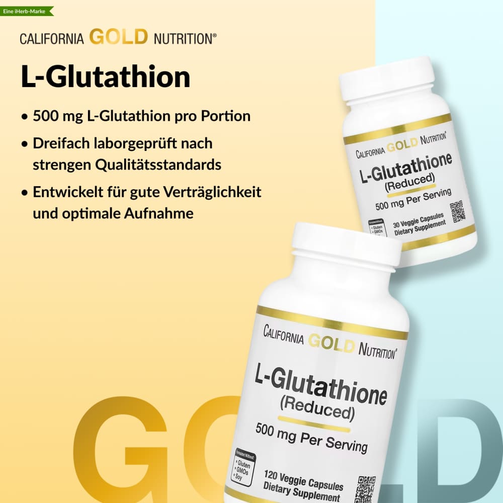 glutathione was ist das L-Glutathione (Reduced), (reduziertes) L-Glutathion, 500 mg, 120 pflanzliche Kapseln Lanthome Glutathione White Cream, 