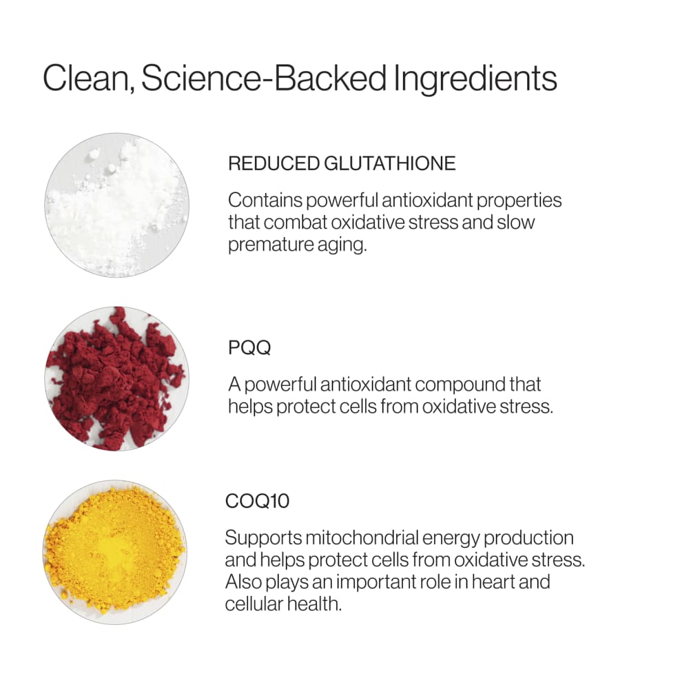 ingredients of reduced glutathione Liposomal Glutathione, Citrus Vanilla, 26 Liquid Packets, 0.17 fl oz (5 ml) Each HERBS Catherine Tyldesley | My Size:15 ml / Net wt. 0.53 oz.