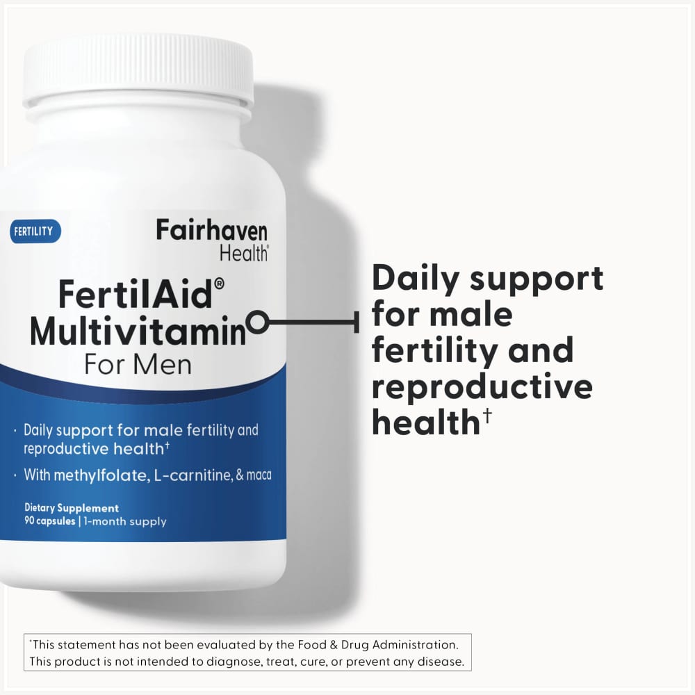 best l carnitine supplement for male fertility FertilAid® Multivitamin Men, 90 Capsules Bulletproof Glutathione Force 90 lightens spots Size:1-pack