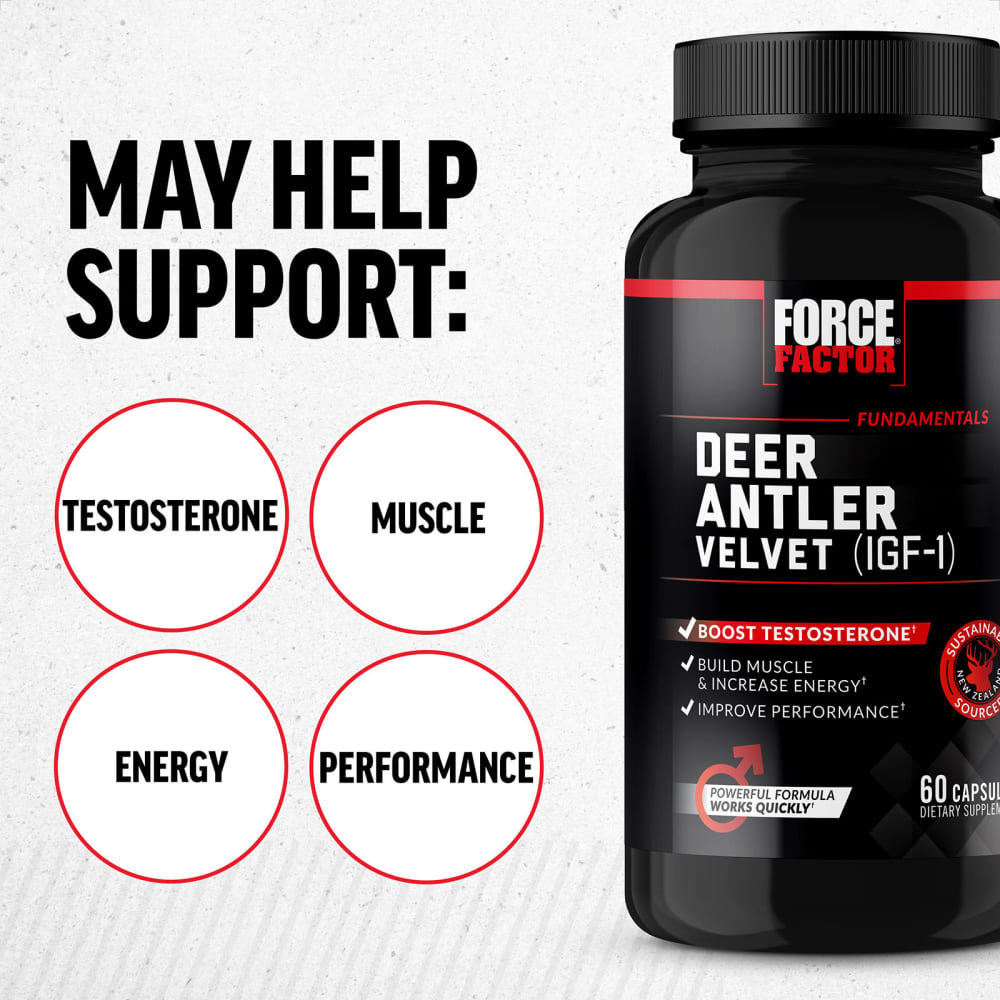 deer antler extract vs igf-1 lr3 Fundamentals, Velvet (IGF-1), 60 Capsules flat_discount_699_4_CRED6990425SQTJ ✨ Let your natural size:1 for $5.00