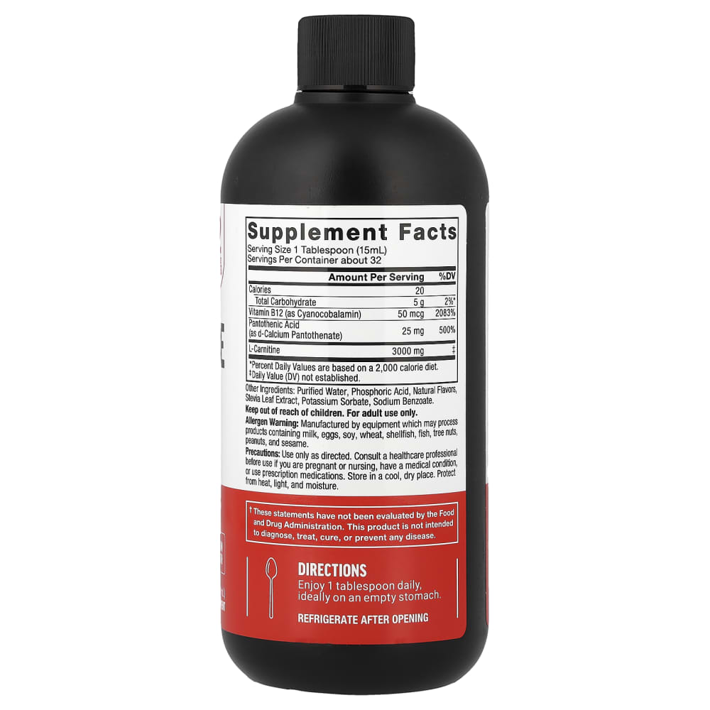 l carnitina 3000 gold nutrition Force Factor L-Carnitine Liquid, Orange, 16 fl oz (473 ml) Flavor:Snow Cone concern:Puffiness Carnitine has been used glutathione liver study IV
