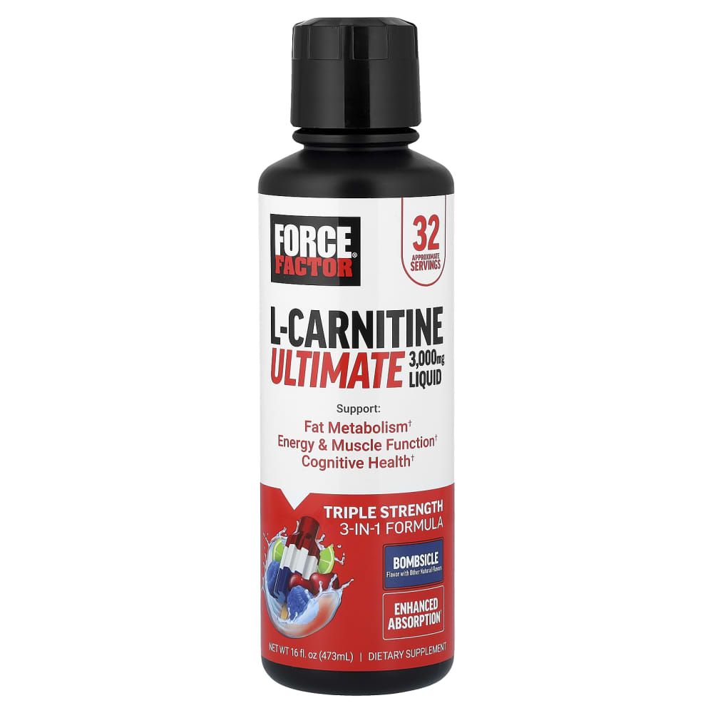 l carnitine pin L-Carnitine Ultimate Liquid, Bombsicle, 16 fl oz (473 ml) healthvit l glutathione skin fern-C Aroma:Orange