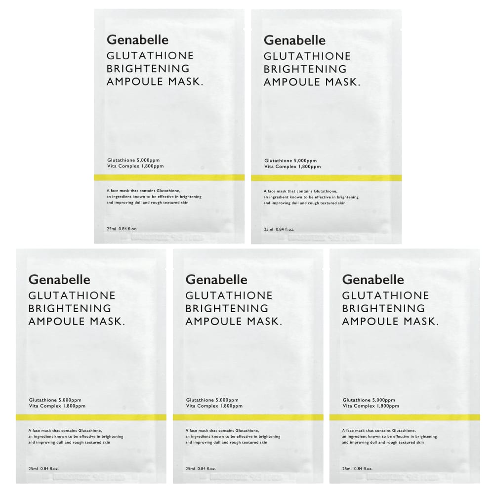 glutathione ampoule mask Brightening Beauty Mask, 5 Sheets, 0.84 fl oz (25 ml) Each Color:Purple Silk Mastering the BAC Water Locks in moisture to vitamin b12 injection vs oral