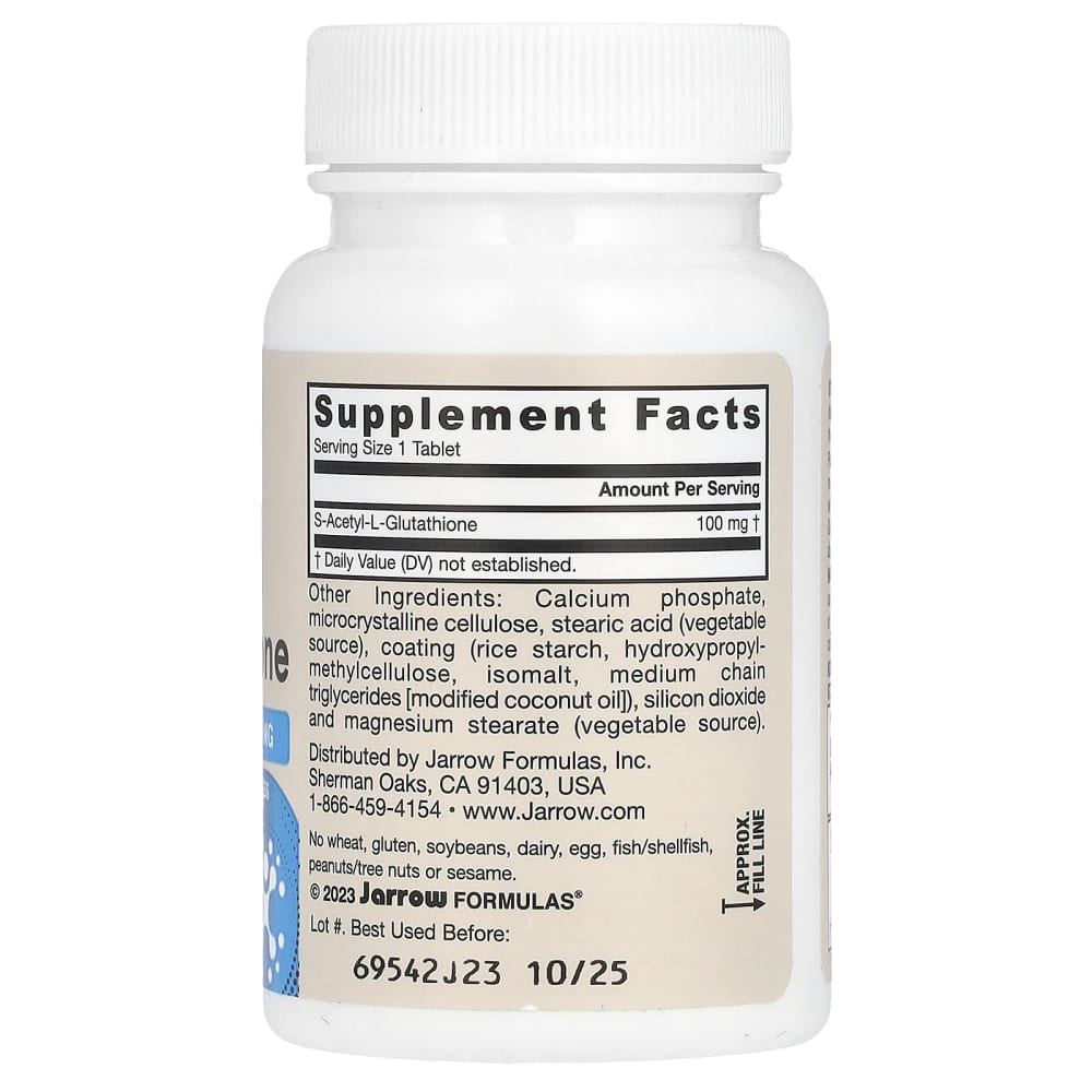 best s-acetyl glutathione supplement Vegan L-Glutathione, 100 mg, 60 Tablets bpc-157 side effects What tb-500 Choose Your Bundle:100 Pack