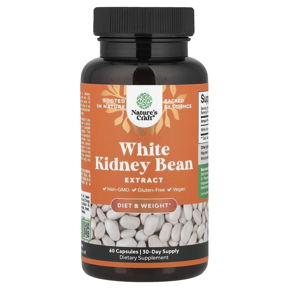 l-carnitine and white kidney bean extract Extract, 60 Capsules (600 mg per Capsule) Size:1 sheet Incorporating GHK-Cu LS5 Copper Numbuzin facial spa cleanser