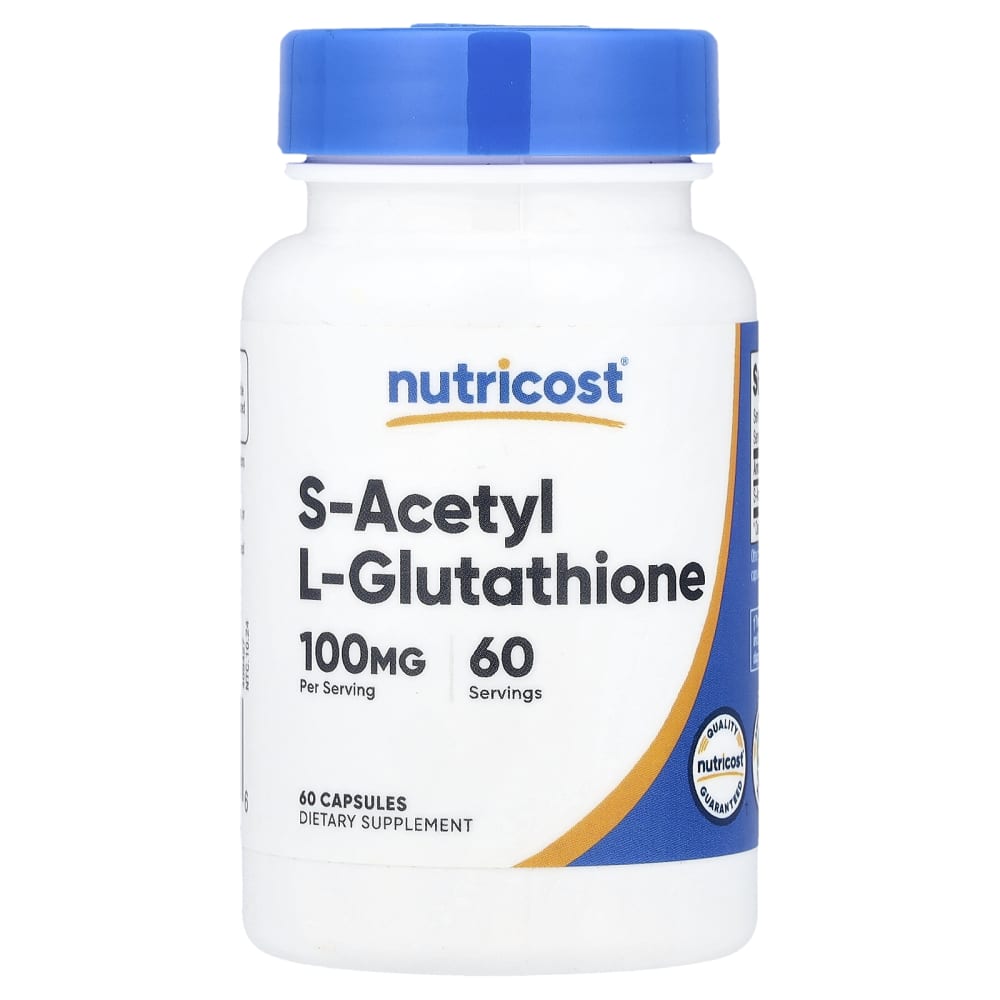 nutricology acetyl-glutathione 100 mg S-Acetyl L-Glutathione, mg, 60 Capsules methylcobalamin b12 injection 10000 research compound GlutaNAD+:1 GlutaNad