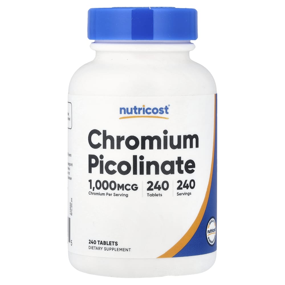 picolinato de cromo l carnitina cromo, 1000 mcg, 240 comprimidos Size:100mg (100 count) BPC-157 + GHK-Cu + excluded_in_CH