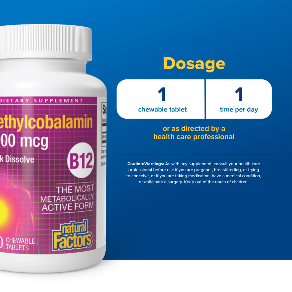 b12 5000 mcg injectable Natural Factors Methylcobalamin 60 Tablets Internal Medicine CPT Codes: Size:30ML Gluten Free Free of Delivery Method_Lozenges
