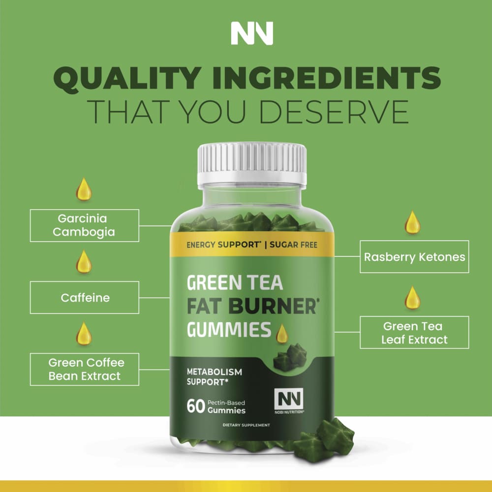 supplements with l-carnitine green tea yohimbe Fat Burner Gummies, Metabolism Support, 60 Pectin-Based Gummies View:Nutrition Facts Vitamin B1, B6 and bovine colostrum