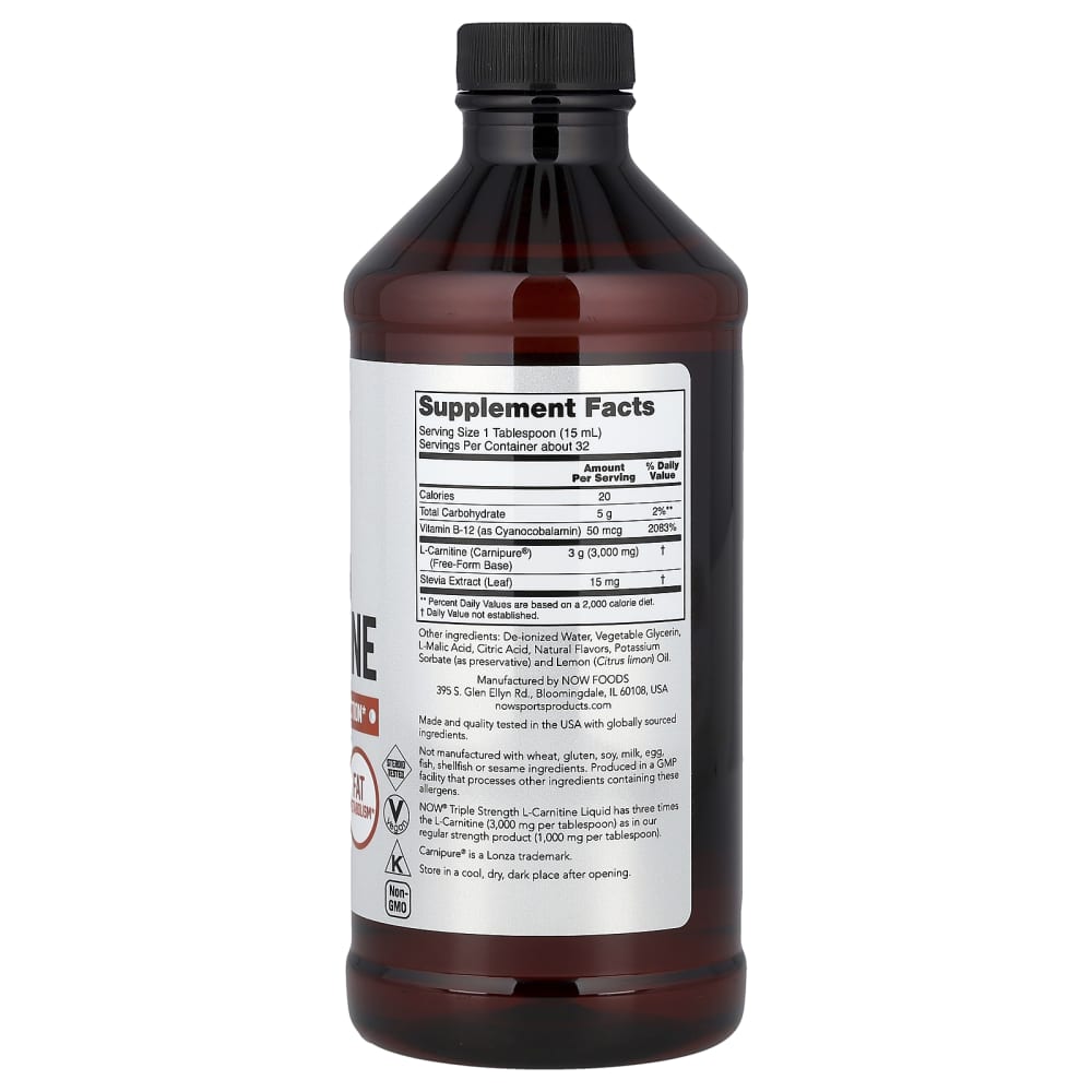 3g l carnitine Sports, L-Carnitine, Triple Strength, Citrus, 16 fl oz (473 ml) Users have appreciated its Glutathione - 24Peptides GOOD SOAP Size:70ea (180ml)