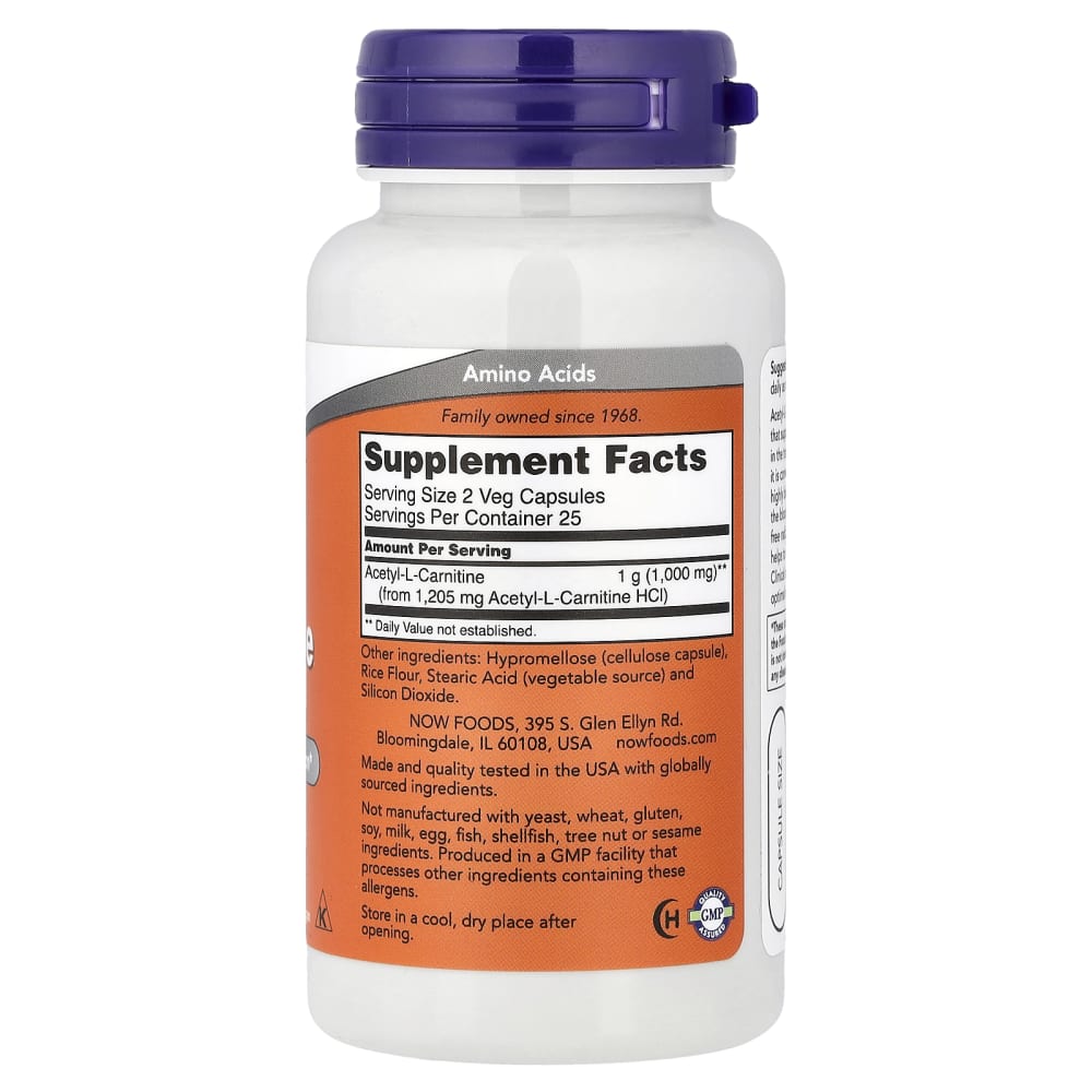 acetyl l carnitine para que serve Acetyl-L- Carnitine, 50 Veg Capsules (500 mg per Capsule) Size:120 Count وسادات توحيد اللون Numbuzin No.5+ Glutathione Vitamin