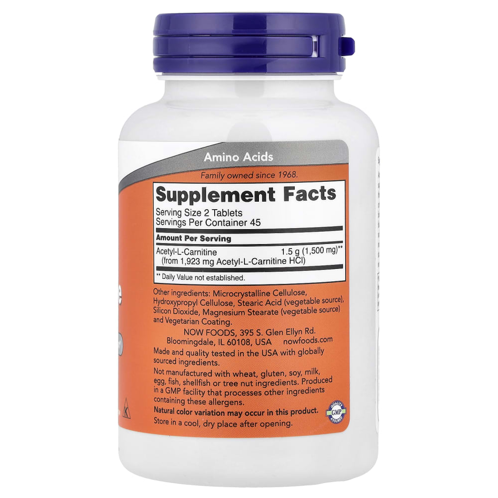 acetyl l carnitine ratings Acetyl-L Carnitine, 750 mg, 90 Tablets bpc 157 human clinical AMINOACIDS Purchase Quantity:Single