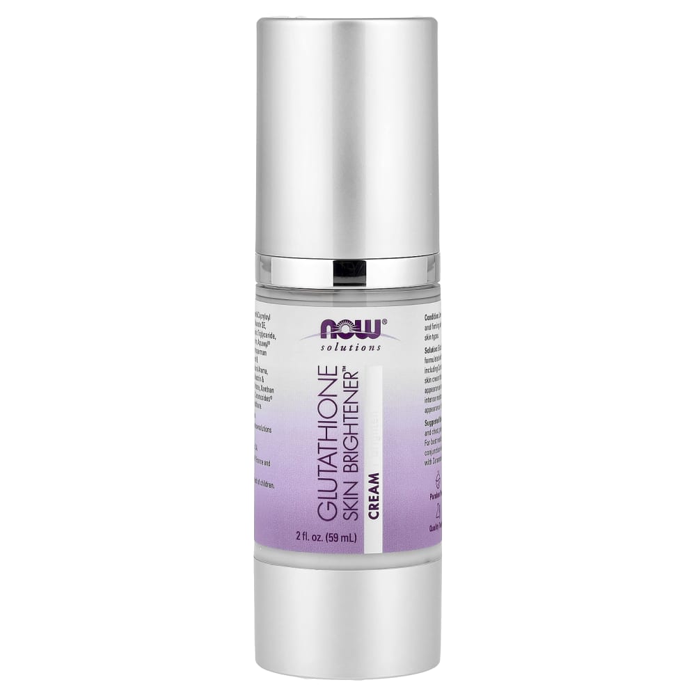 now solutions glutathione skin brightener iherb Solutions, Brightener™ Cream, 2 fl oz (59 ml) September 2020 Vitiligo Treatment: Modern Skin Size:120 Capsules (2x60)