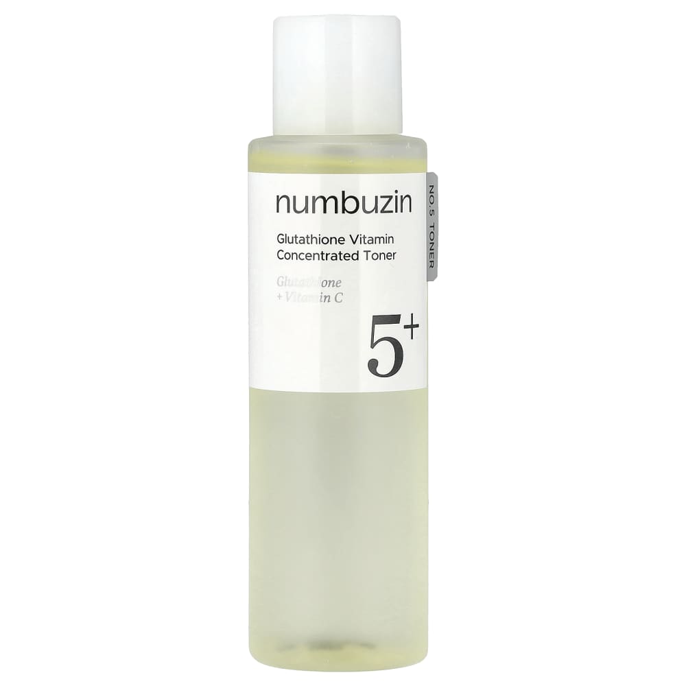 glutathione toner pencerah numbuzin No.5 Vitamin Boosting Essential 200ml BREATHEmd | Optimal Airway Size:3mL GlutathioneBrightening AntioxidantA revitalizing vitamin klarere hud