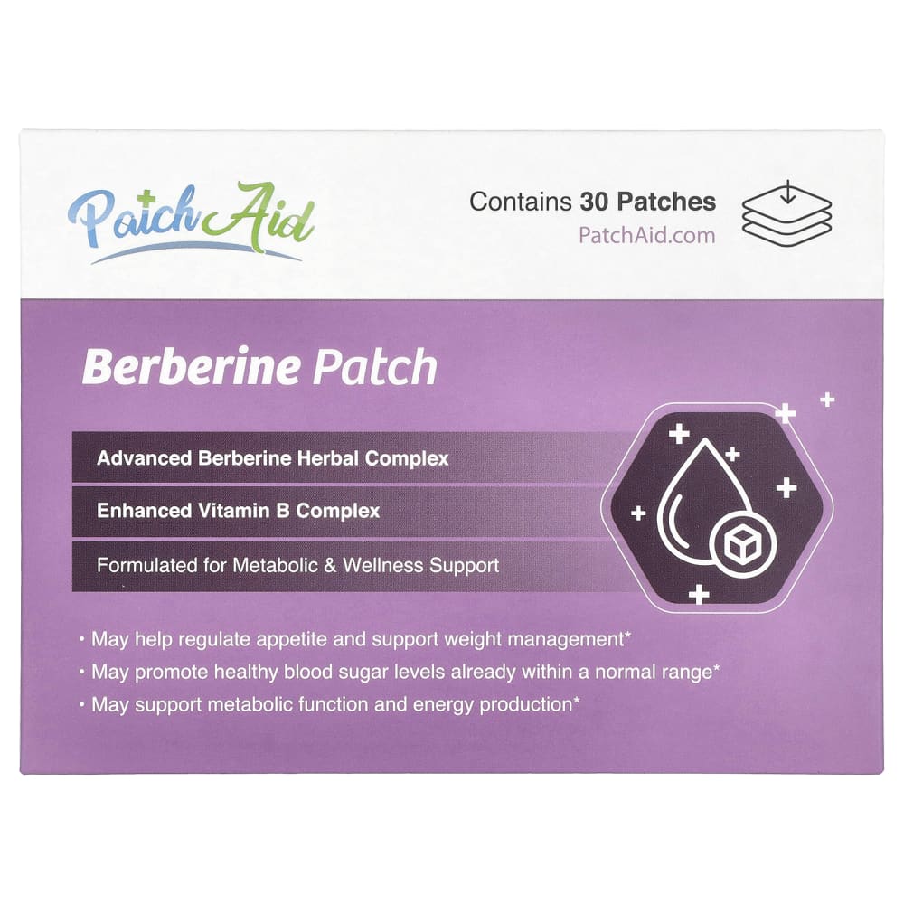 Berberine Patch 30枚入り×4 Berberine Patch, 30 Patches