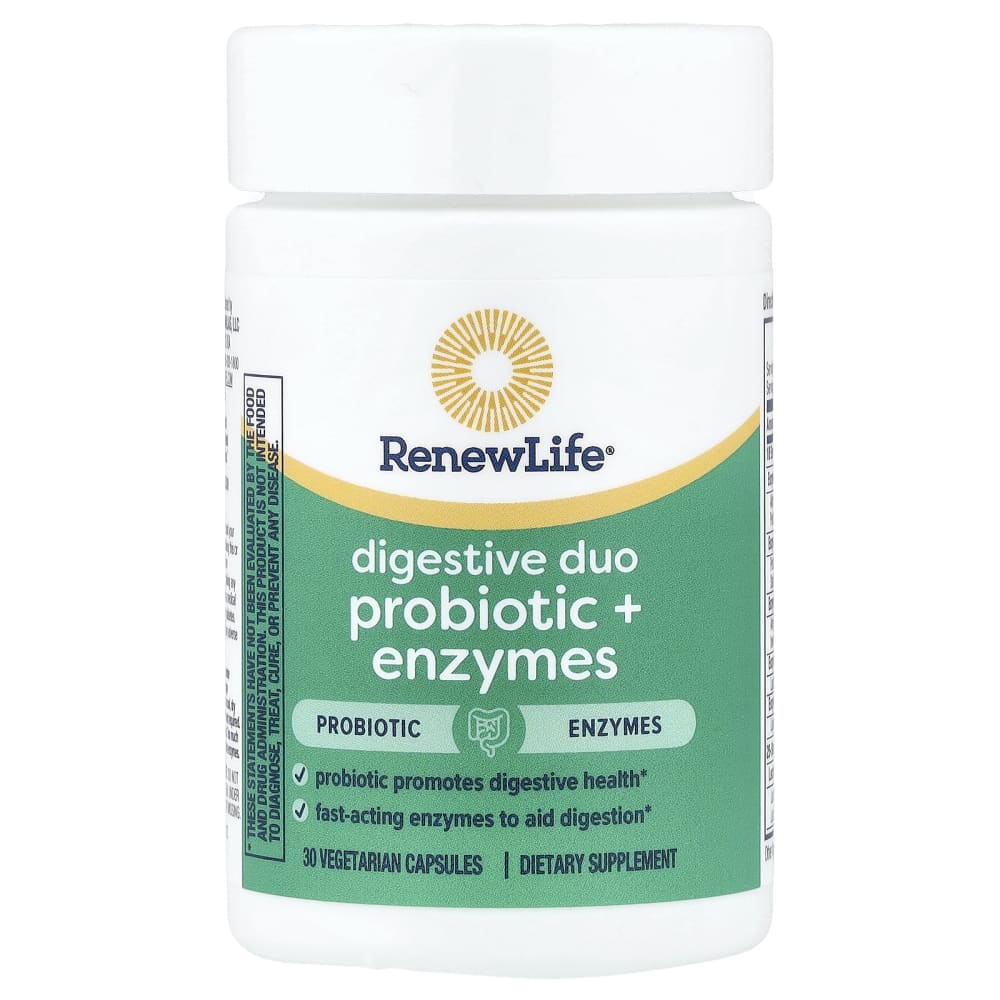 Digestive Duo Probiyotik + Enzimler, 30 Vejetaryen Kapsül