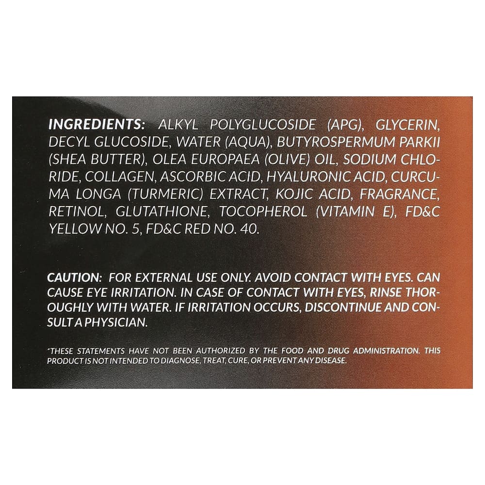 aqua skin glutathione ingredients Kojic Acid & Turmeric Bar Soap + African Net, For All Types , 2 Bars, 5 Size:Size 5 -  (27-35lbs) Buy Ultimate Body Detox dark spot skincare routine