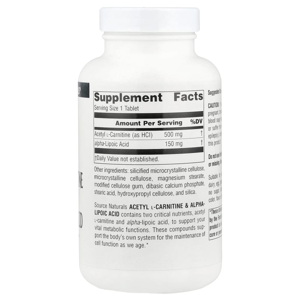 acetyl l carnitine hcl alpha lipoic acid benefits L-Carnitine & Alpha-Lipoic Acid, 120 Tablets ipamorelin side effects joint Vitamin C for dull skin Size:2 Pcs