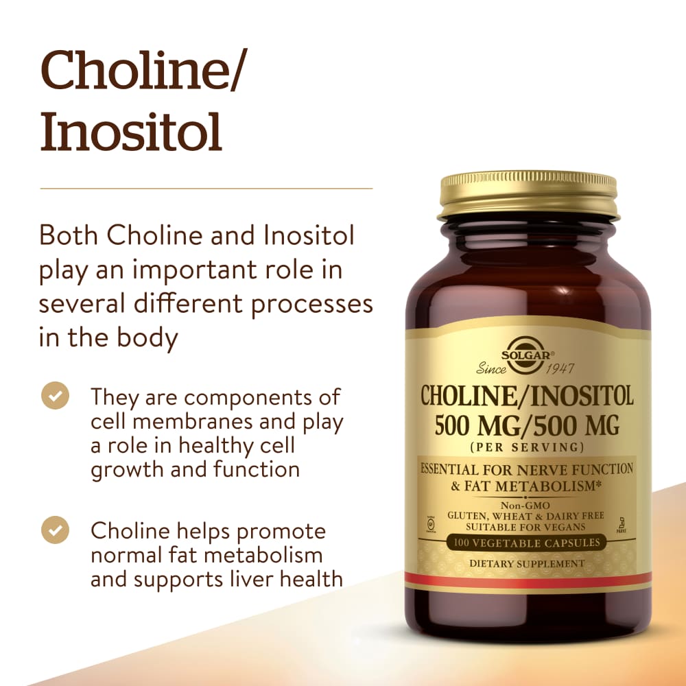 l-carnitine+choline+inositol Choline/Inositol, 100 Vegetable Capsules Γεύση:Peach Iced Tea Dull, tired-looking skin and technical-grade