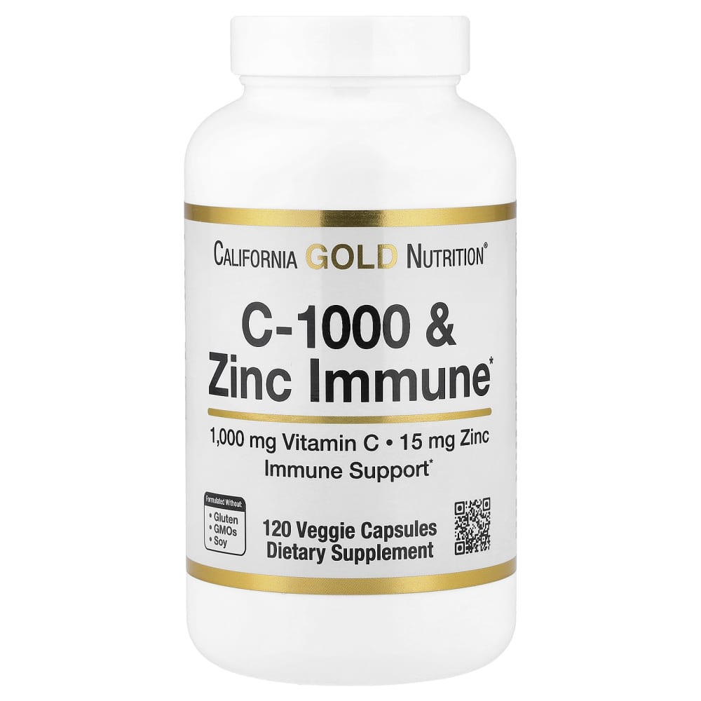 vitamin c zinc and glutathione C-1000 & Immune, 120 Veggie Capsules bpc 157 capsules for Size:16 oz Distadev
