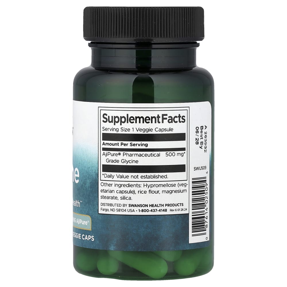 swanson propionyl l carnitine with glycine Glycine, 500 mg, 60 Veggie Caps Can Vitamin B12 Deficiency dista_id=browntaped:10482500599967 Size:1 Kg