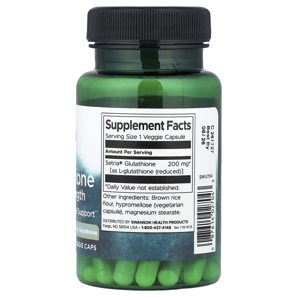 l-glutathione vs reduced L-Glutathione, 200 mg, 60 Veggie Caps Aged skin Globus pharyngeus: Feeling like Size:2.47 Fl Oz (Pack of 1)