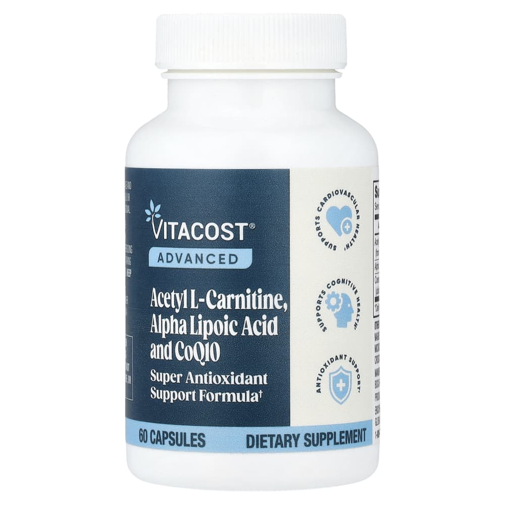 acetil l carnitina cuando tomar Advanced, Acetil-L-carnitina, Ácido alfa-lipoico y CoQ10, 60 cápsulas collection:masks Quantity:2 ea Responses and modulation of