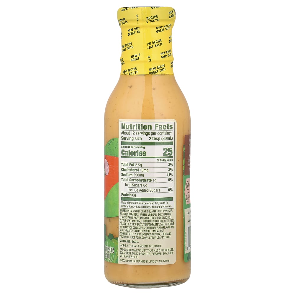 thousand island dressing calories Salad Dressing, , 12 fl oz (355 ml) Black Pearl Trim Detail SU26-studio-video Litehouse free flavor boost. Size:38W / 2XL / 54 EUR