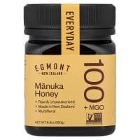 マヌカハニー、未精製＆非加熱、MGO（メチルグリオキサル）100+、250g