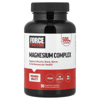 Health Care CPG Mg On ブレスレット レッド×ブラック Magnesium Complex, 500 mg, 90 Vegetable Capsules