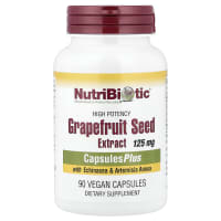 km　grape seed ユニット25-26、28-34、35、36 Grapefruit Seed Extract , 125 mg, 90 Vegan Capsules