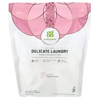 3-in-1洗濯用洗剤ジェルボール、無香料、60回分、2ポンド61回分の成分