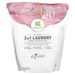 自動食洗機用粉末洗剤ポッド、無香料、60個、1,080g