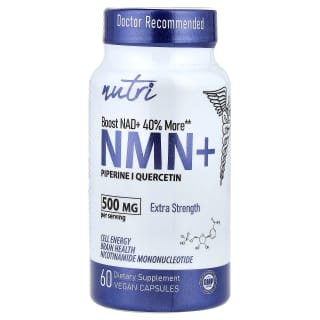 NMN 600 ニコチンアミド モノヌクレオチド 栄養補助食品 サプリメント NMN（ニコチンアミドモノヌクレオチド）＋、Max Strength、ヴィーガン